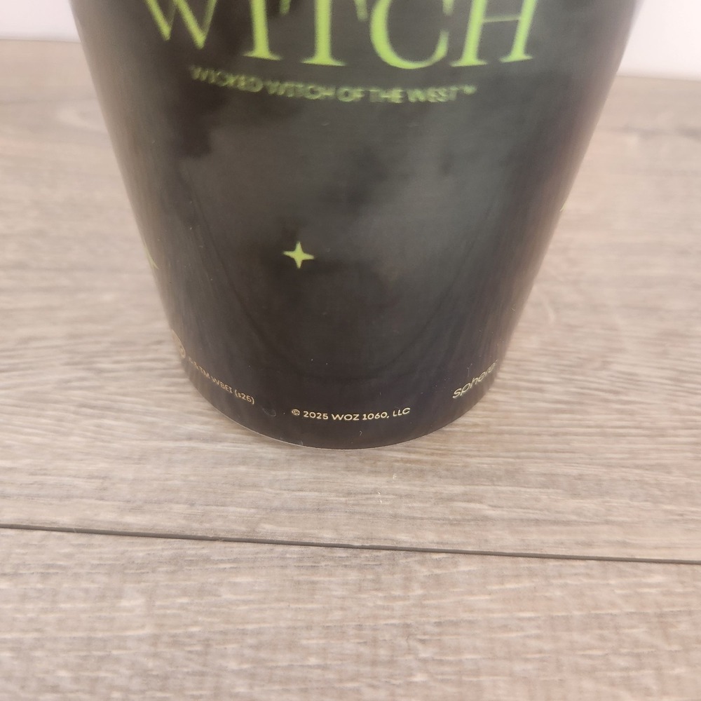 The Wizard of Oz At Sphere Las Vegas Bad Witch Wicked Green Souvenir Plastic Cup - Picture 3 of 5